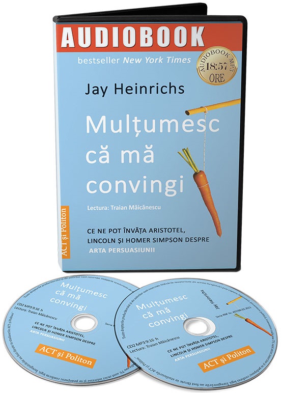 Multumesc ca ma convingi | Jay Heinrichs carturesti.ro poza bestsellers.ro
