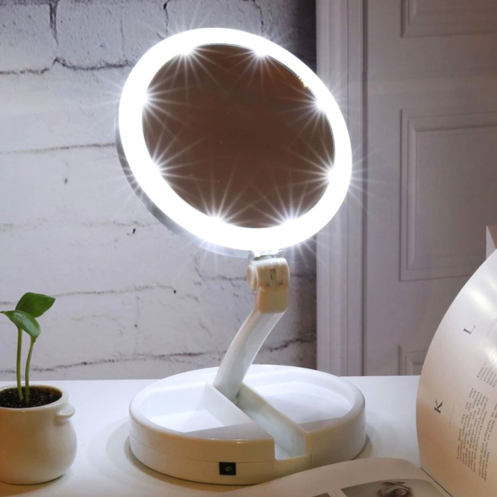 Oglinda Led cu tavita pentru cosmetice | Incredible