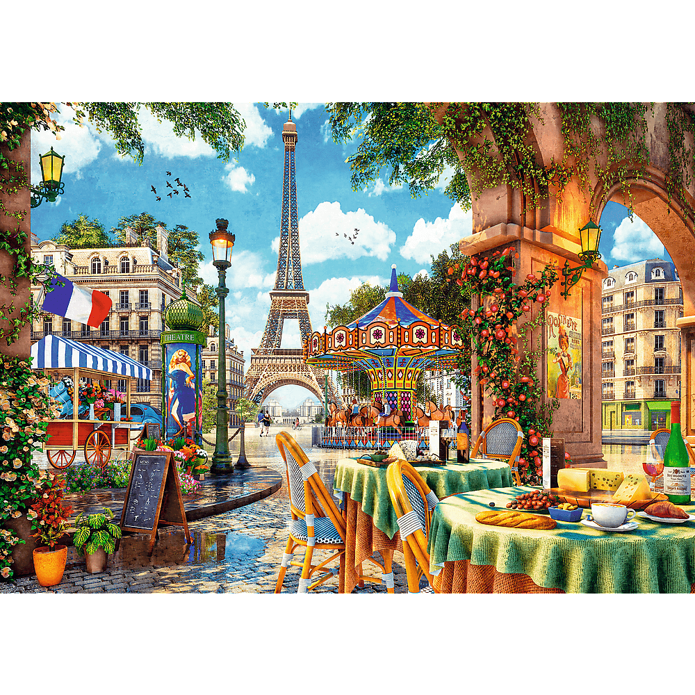 Puzzle 1000 de piese - Parisian Morning | Trefl