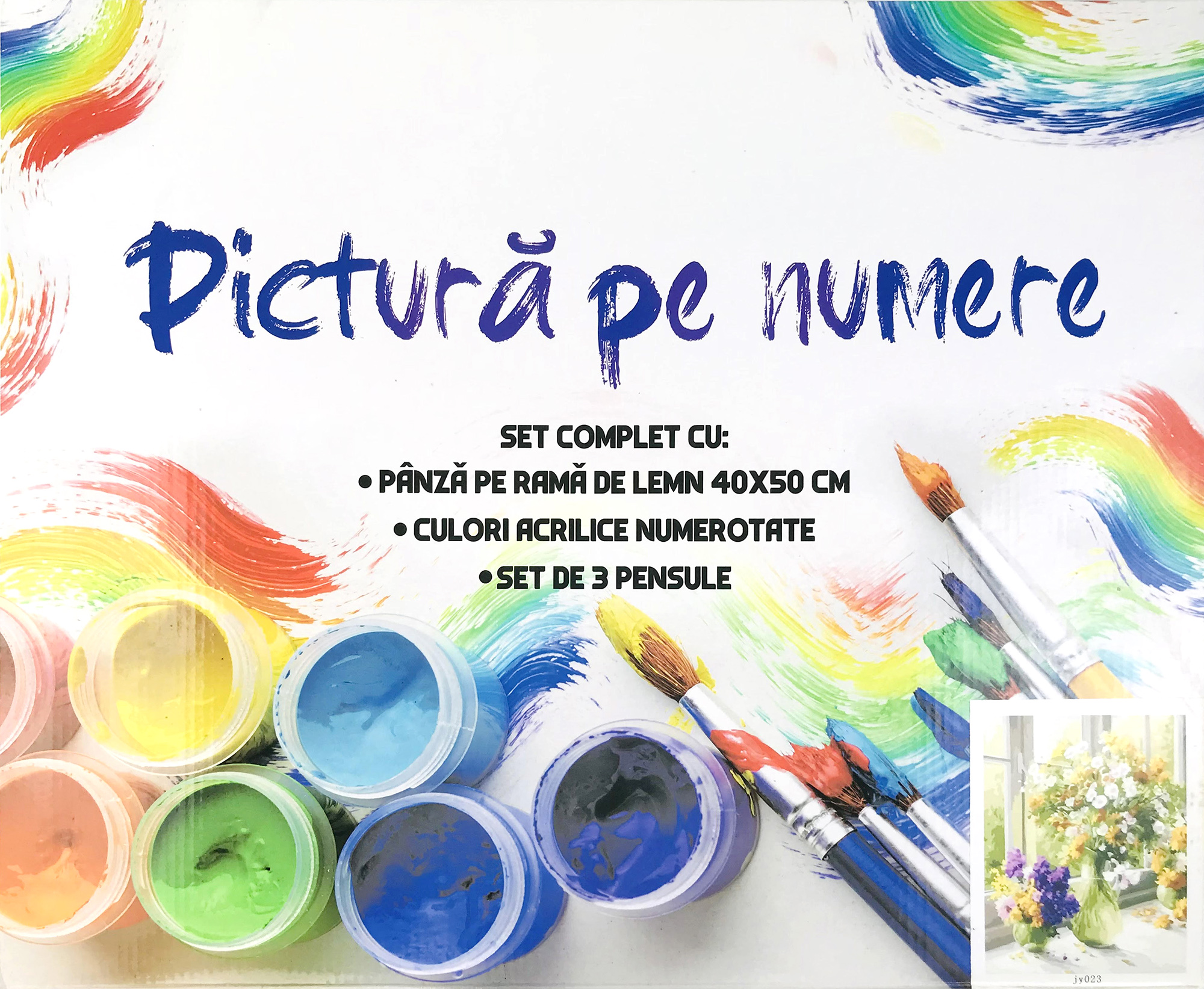 Kit pictura pe numere - Prospetime | Incredible - 3 | YEO