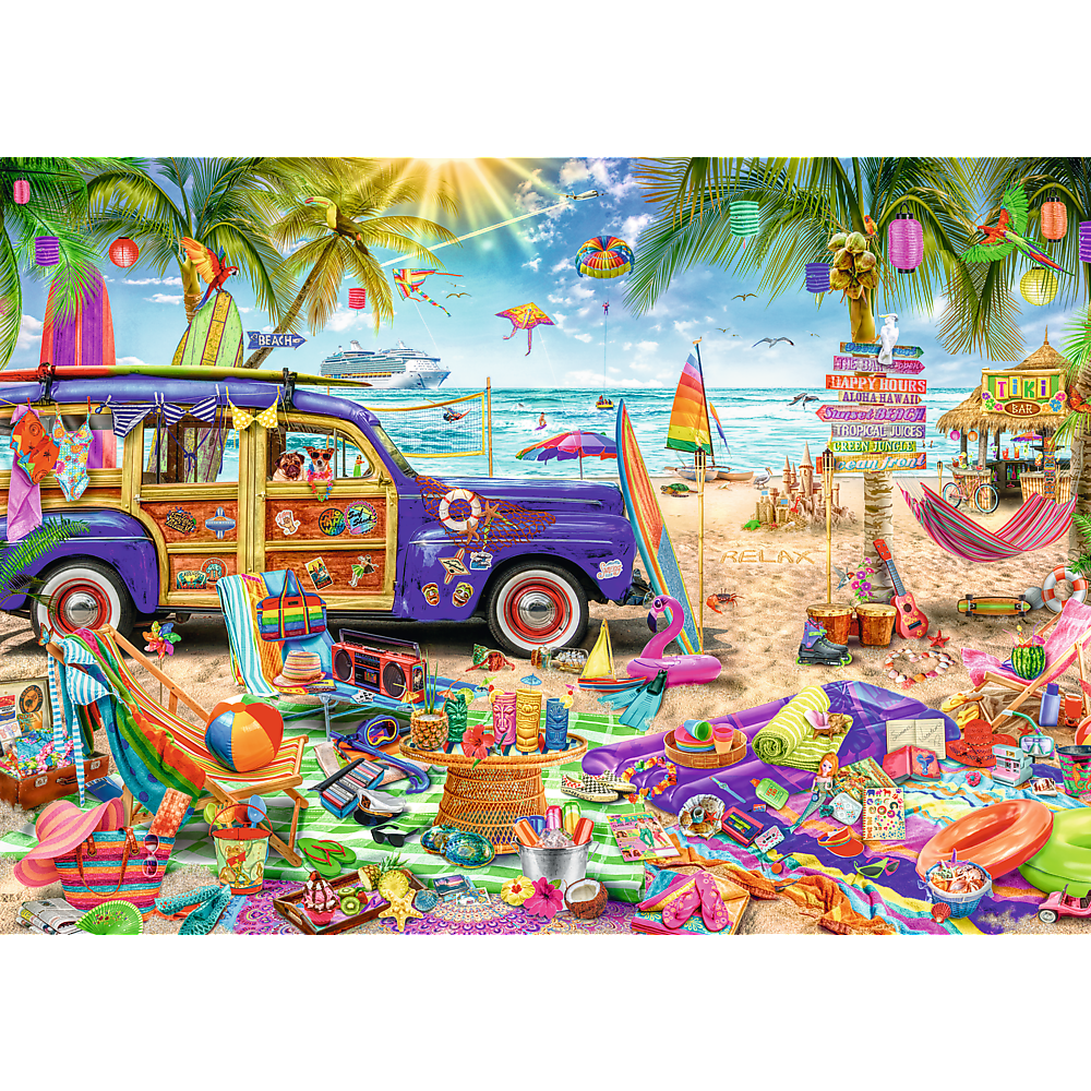 Puzzle 2000 de piese - Tropical Holidays | Trefl - 2