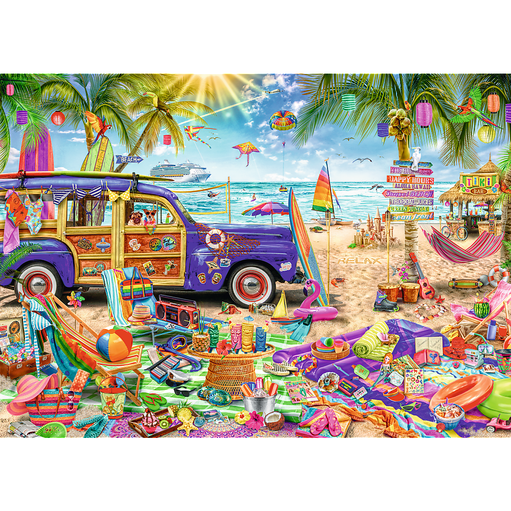 Puzzle 2000 de piese - Tropical Holidays | Trefl