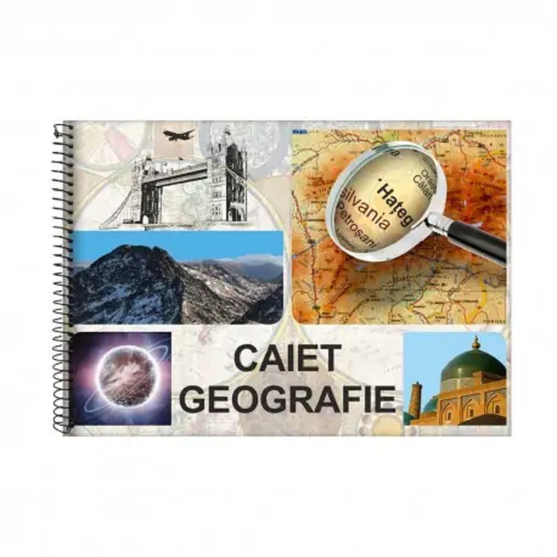 Caiet geografie - Spira, 24 file | Daco