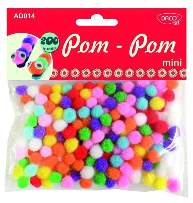 Accesorii craft - Mini Pom Pom | Daco