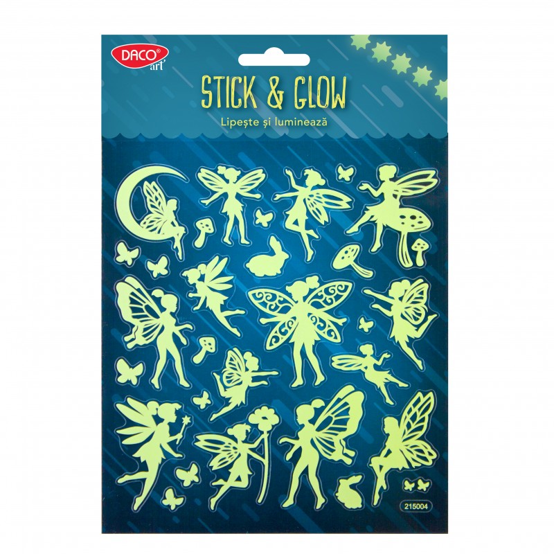 Abtibild - Stick and Glow - Fairies | Daco