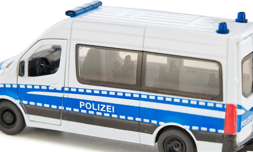Jucarie - Mercedes-Benz Sprinter German Federal Police | Siku - 5