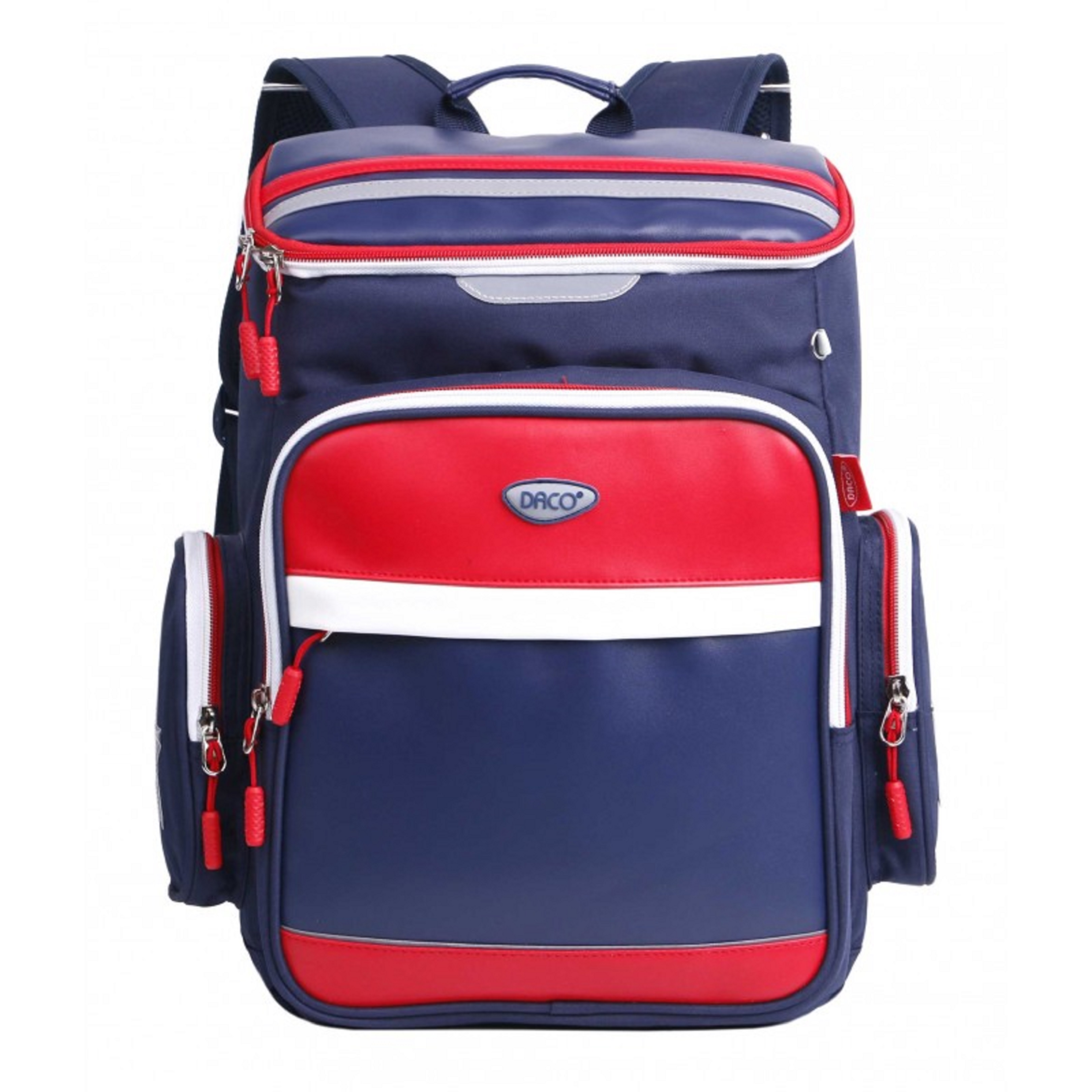 Ghiozdan scolari - Albastru/Rosu, 40 X 31 X 17 cm