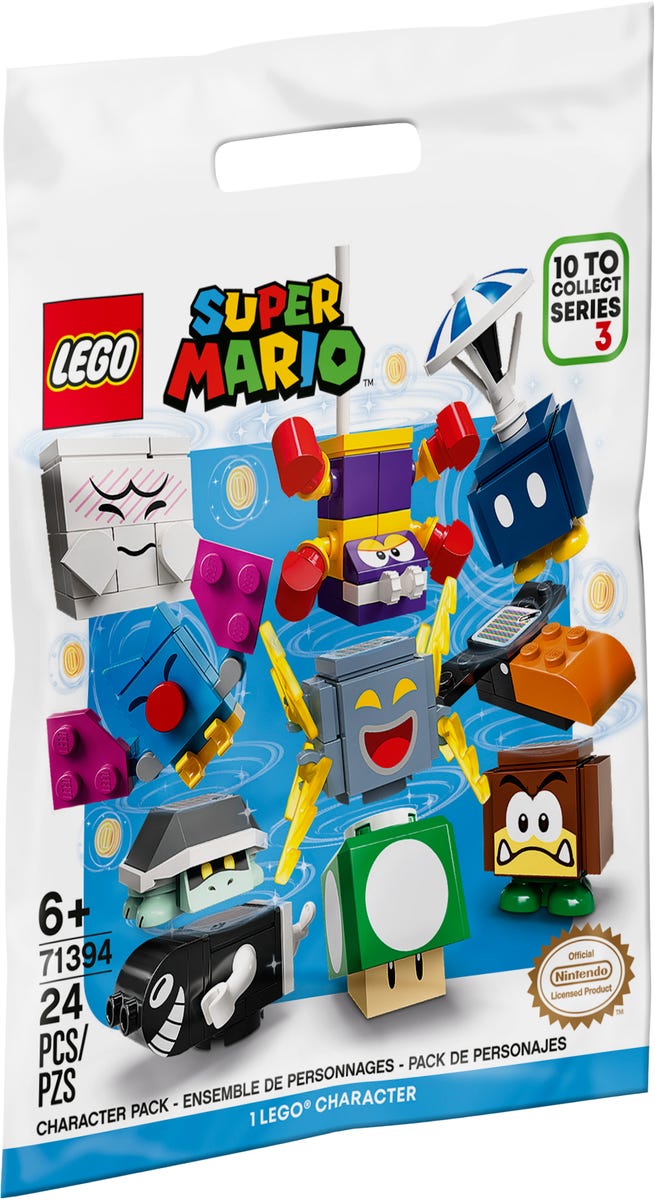 LEGO Super Mario - Pachet cu personaje, Seria 3 (71394) | LEGO