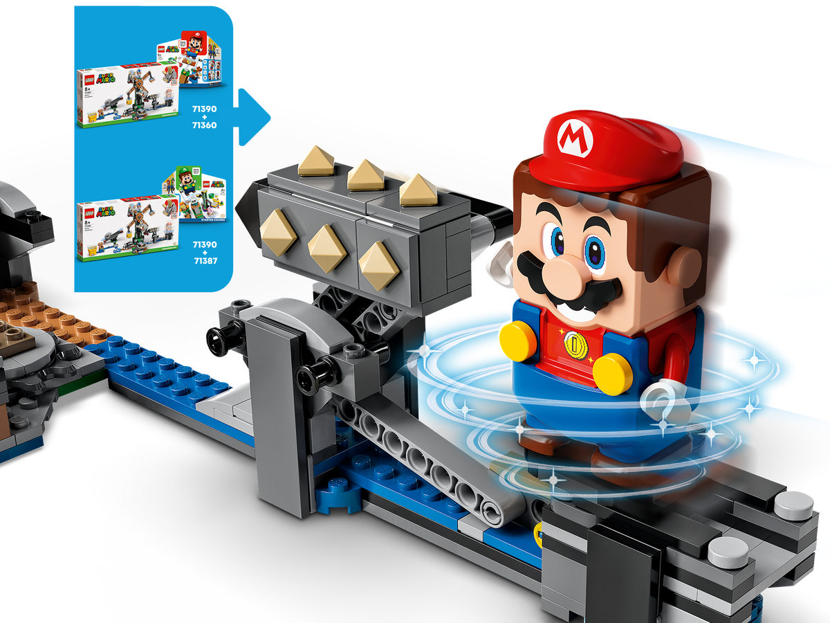 LEGO Super Mario - Reznor Knockdown Expansion Set (71390) | LEGO - 6 | YEO