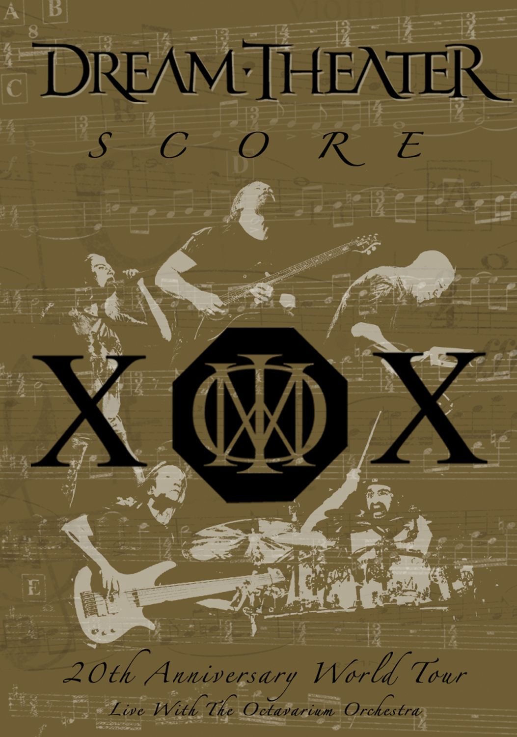 Score: 20th Anniversary World Tour Live With The Octavarium Orchestra (DVD) | Dream Theater