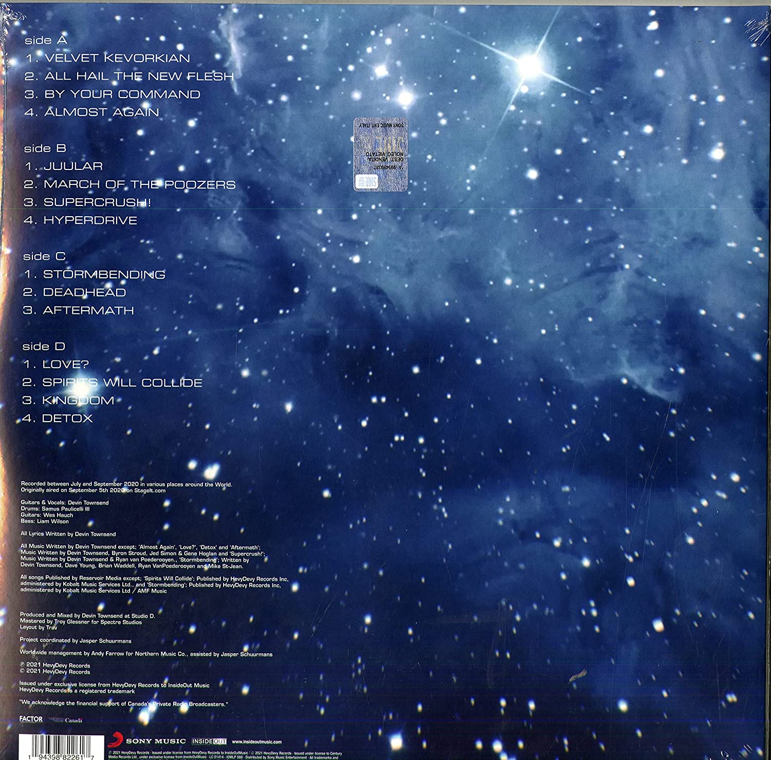 Devolution Series #2 - Galactic Quarantine - Vinyl | Devin Townsend