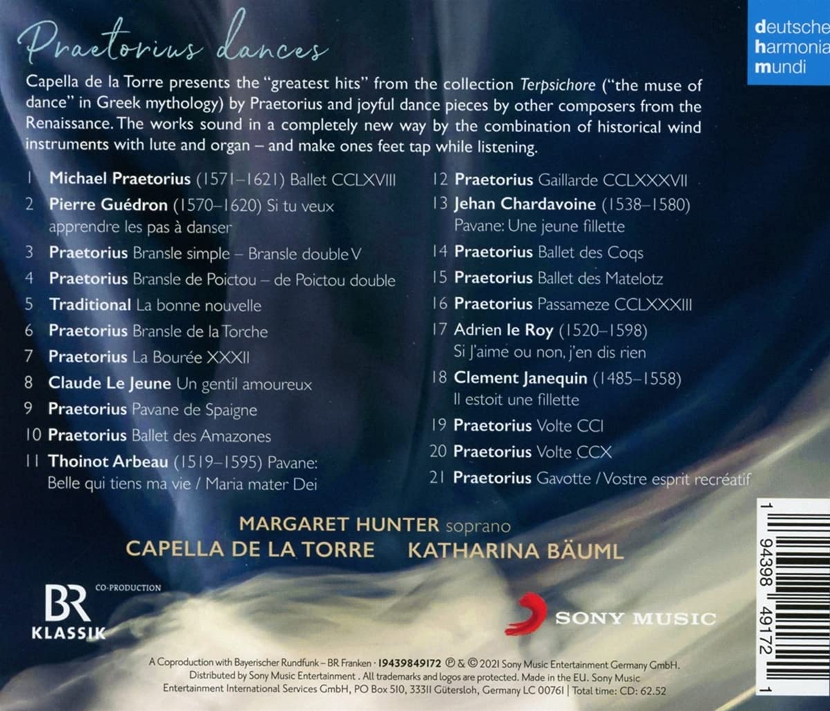 Praetorius Dances | Capella De La Torre, Margaret Hunter, Various Composers