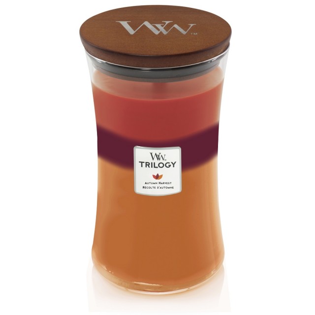 Lumanare parfumata - Trilogy Large Jar - Autumn Harves | WoodWick - 1 | YEO