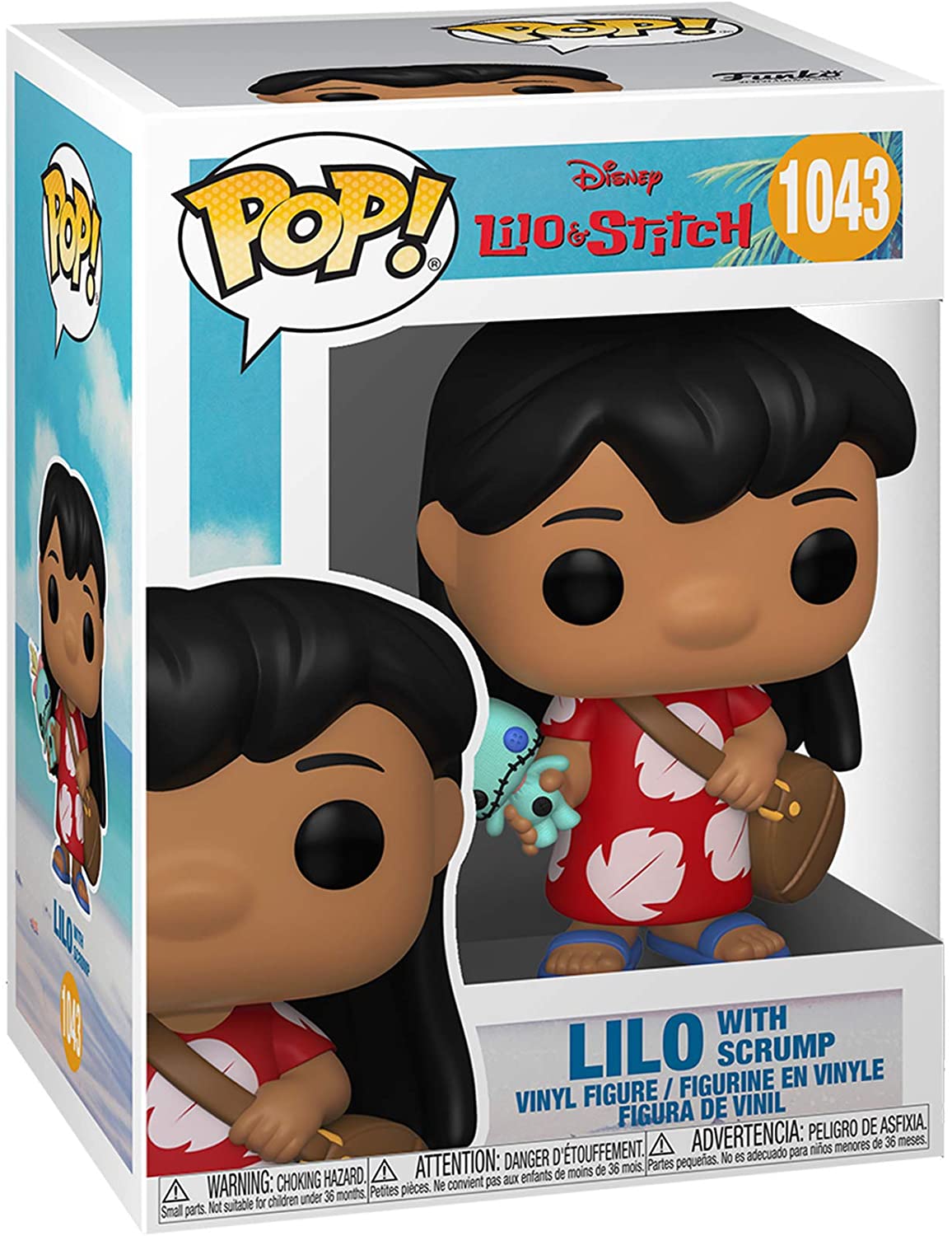 Figurina - Liloand and Stitch - Lilo with Scrump | Funko - 1 | YEO