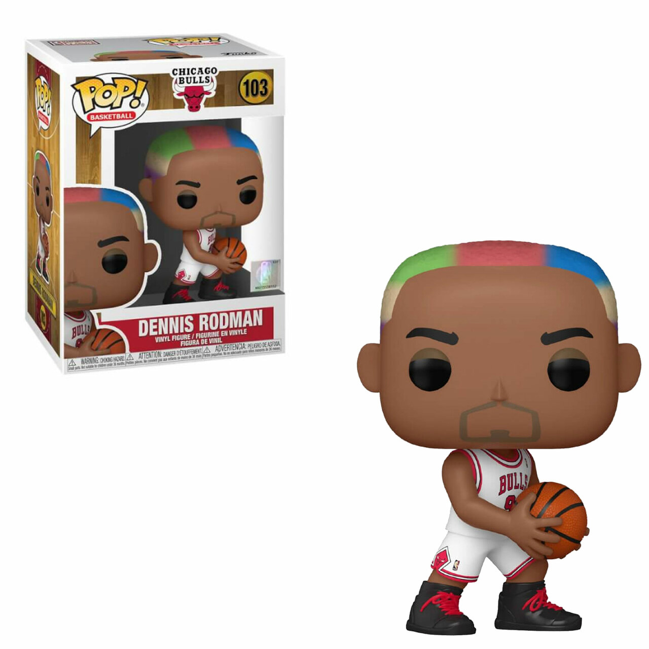 Figurina - Chicago Bulls - Dennis Rodman | Funko