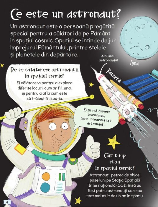 Intrebari și raspunsuri istete despre astronauti | Sue Becklake - 1 | YEO