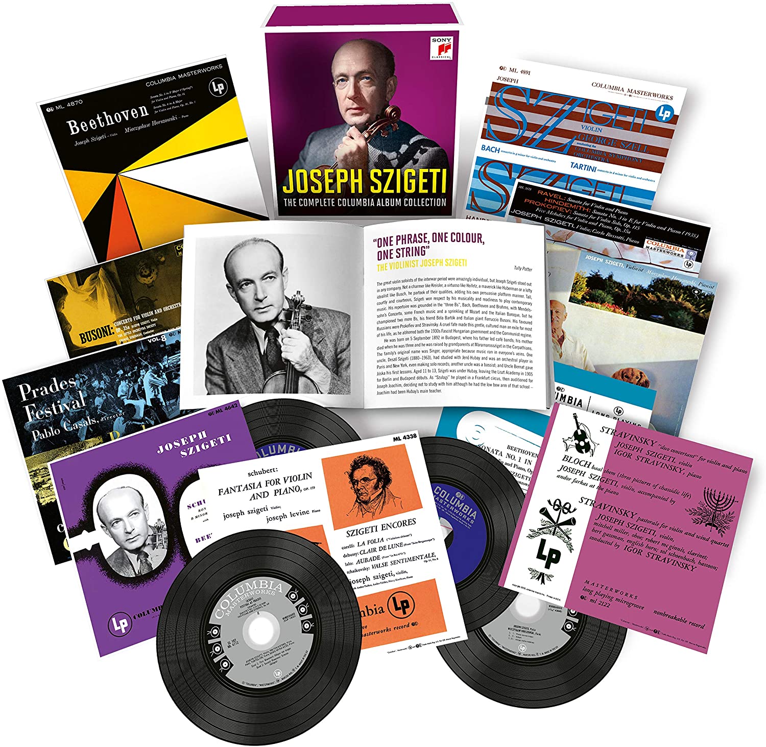 Joseph Szigeti - The Complete Columbia Album Collection | Joseph Szigeti, Various Composers