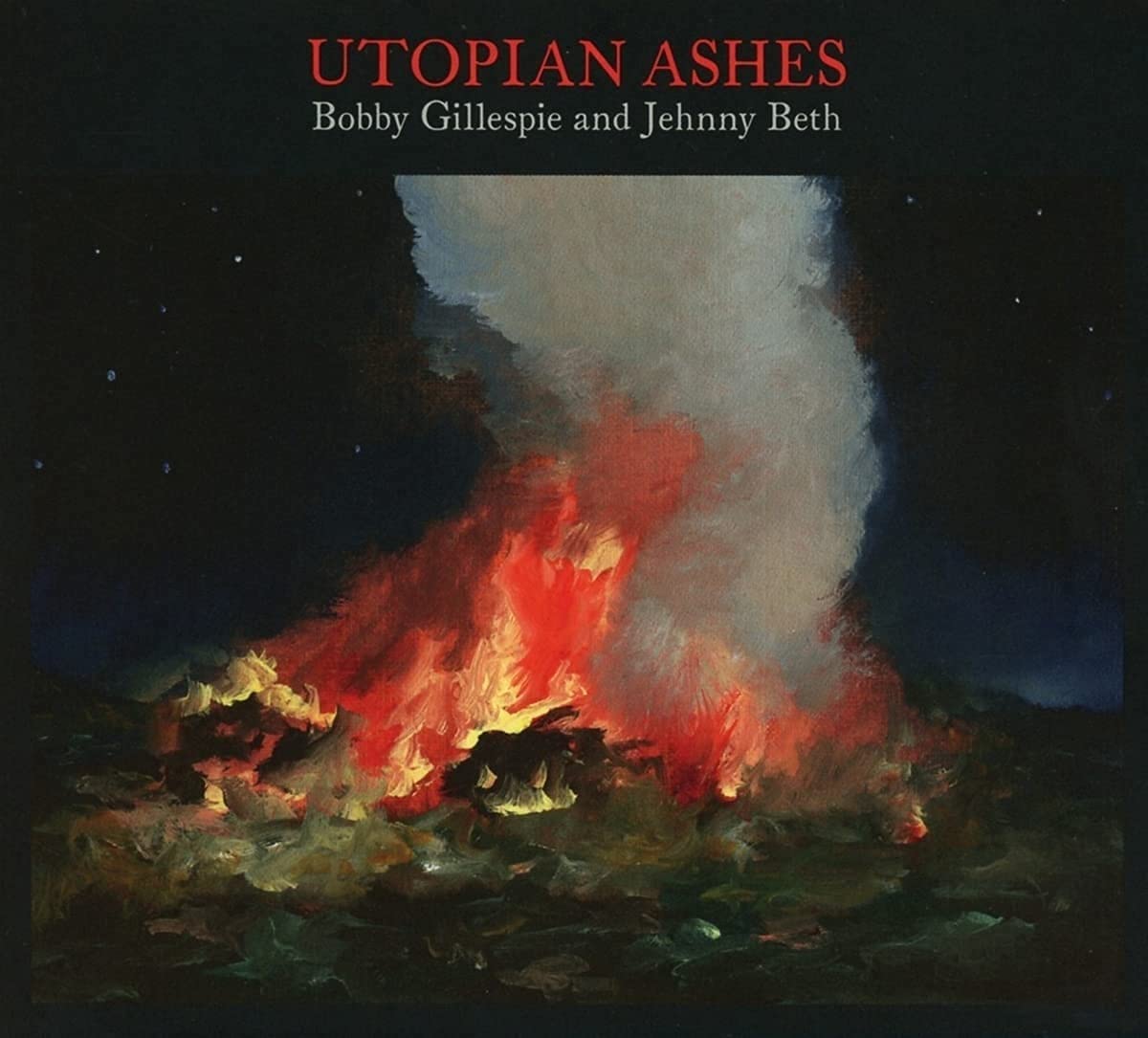 Utopian Ashes - Transparent Vinyl | Bobby Gillespie, Jehnny Beth