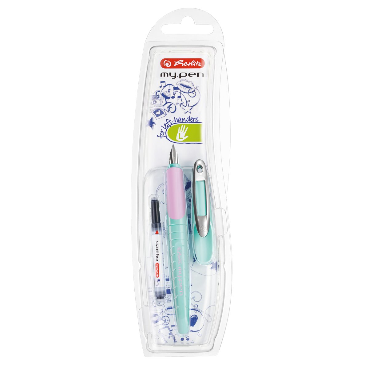 Stilou - My Pen Penita L, Mint/Purple | Herlitz - 2 | YEO