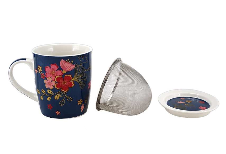 Cana cu sita si capac - Ginkgo