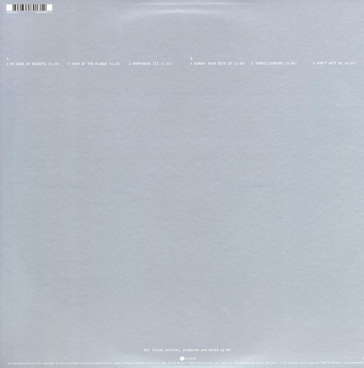 4 1/2 - Vinyl | Steven Wilson