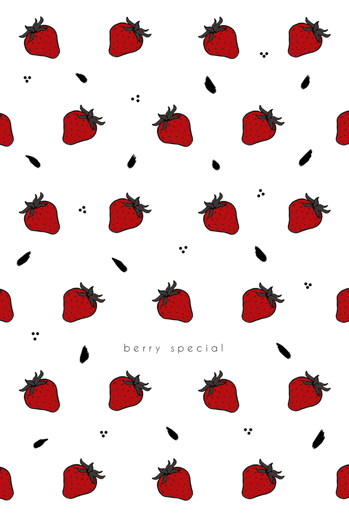 Carnet A5 - Strawberries | Zsazsa Notebook