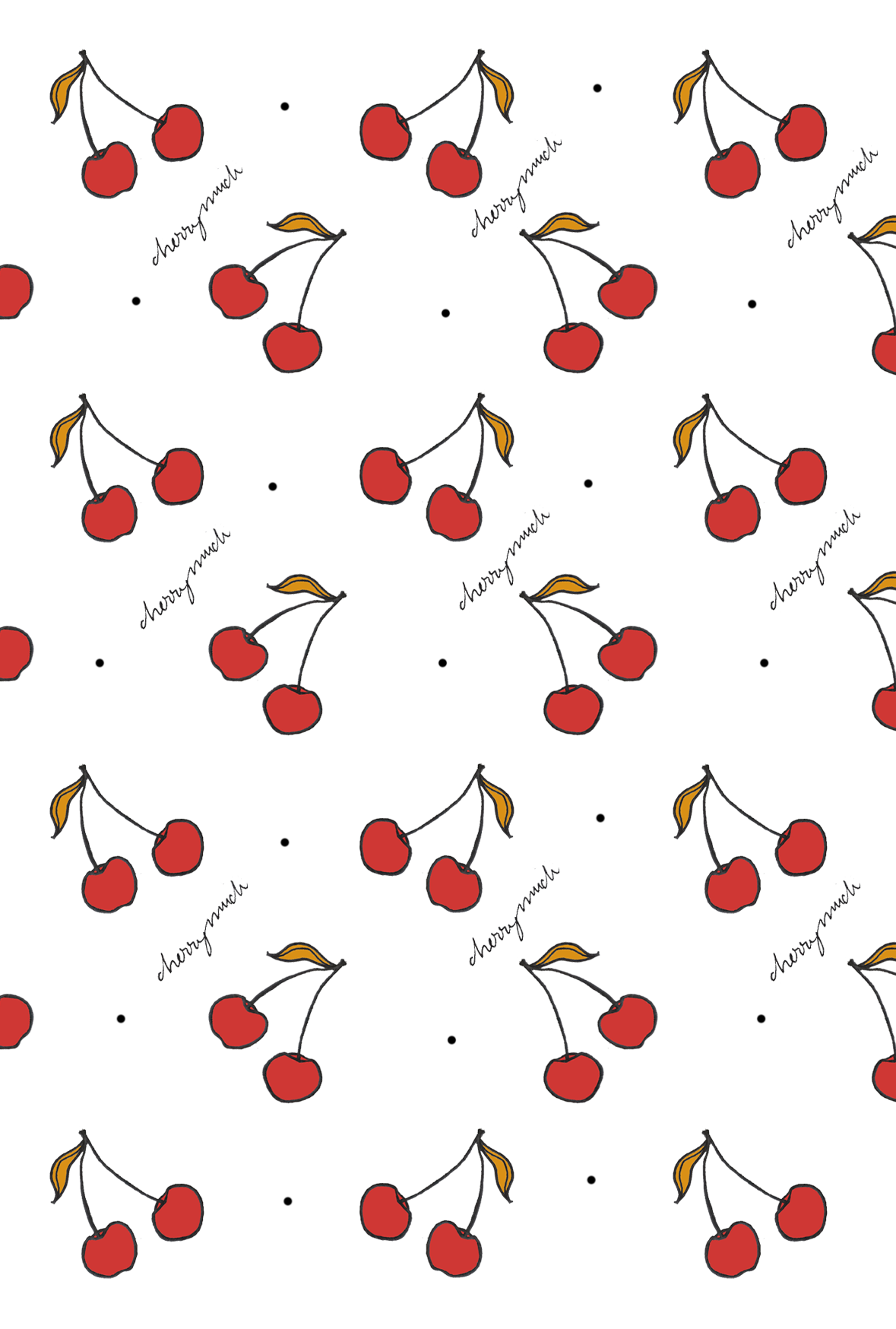 Carnet A5 - Cherries | Zsazsa Notebook