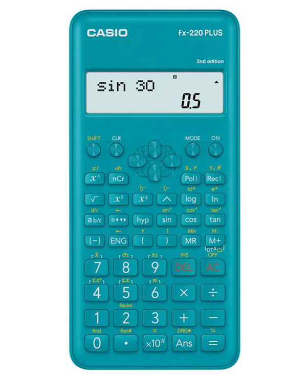 Calculator stiintific - FX-220 Plus, 181 Functii - Blue | Casio