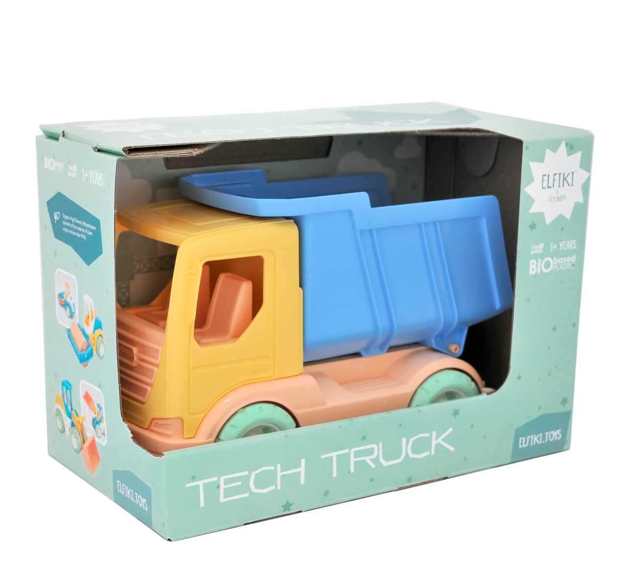  Jucarie - Teck Truck 2: Basculanta, albastru | Elfiki 