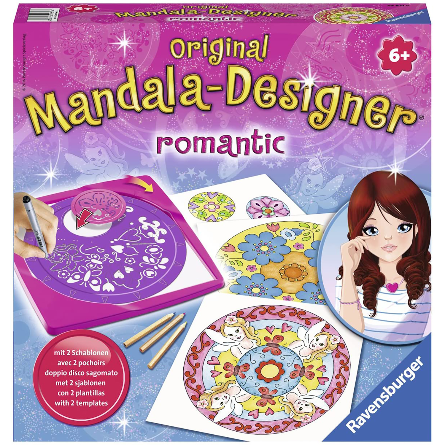 Set de creatie - Mandala Designer - Romantic | Ravensburger