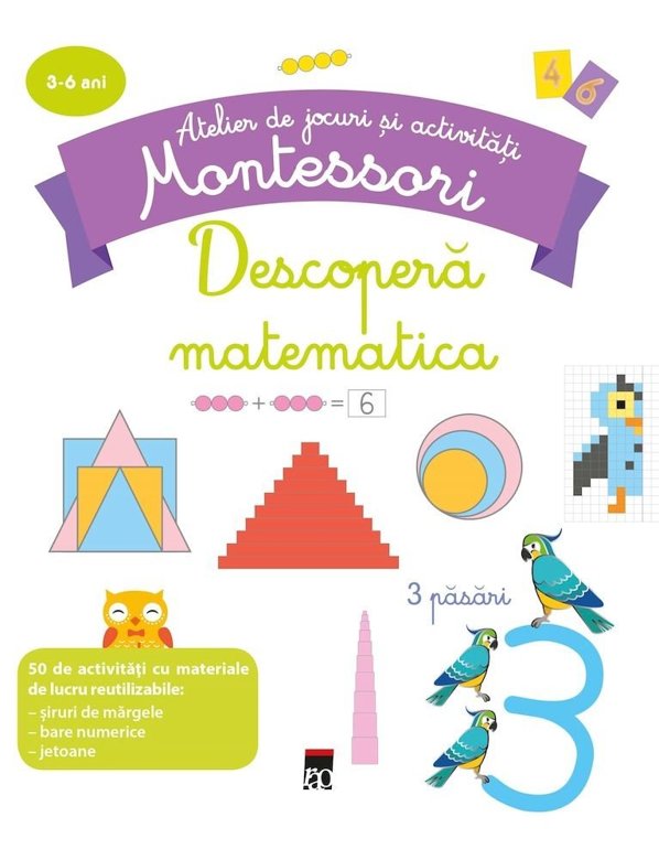 Descopera matematica Montessori | carturesti 2022