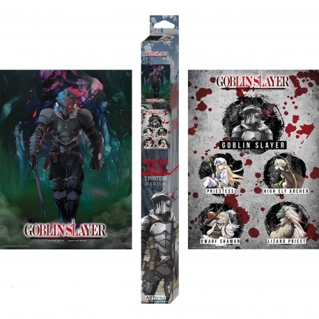 Set 2 postere - Goblin Slayer - Groupe & Slayer | AbyStyle - 1 | YEO