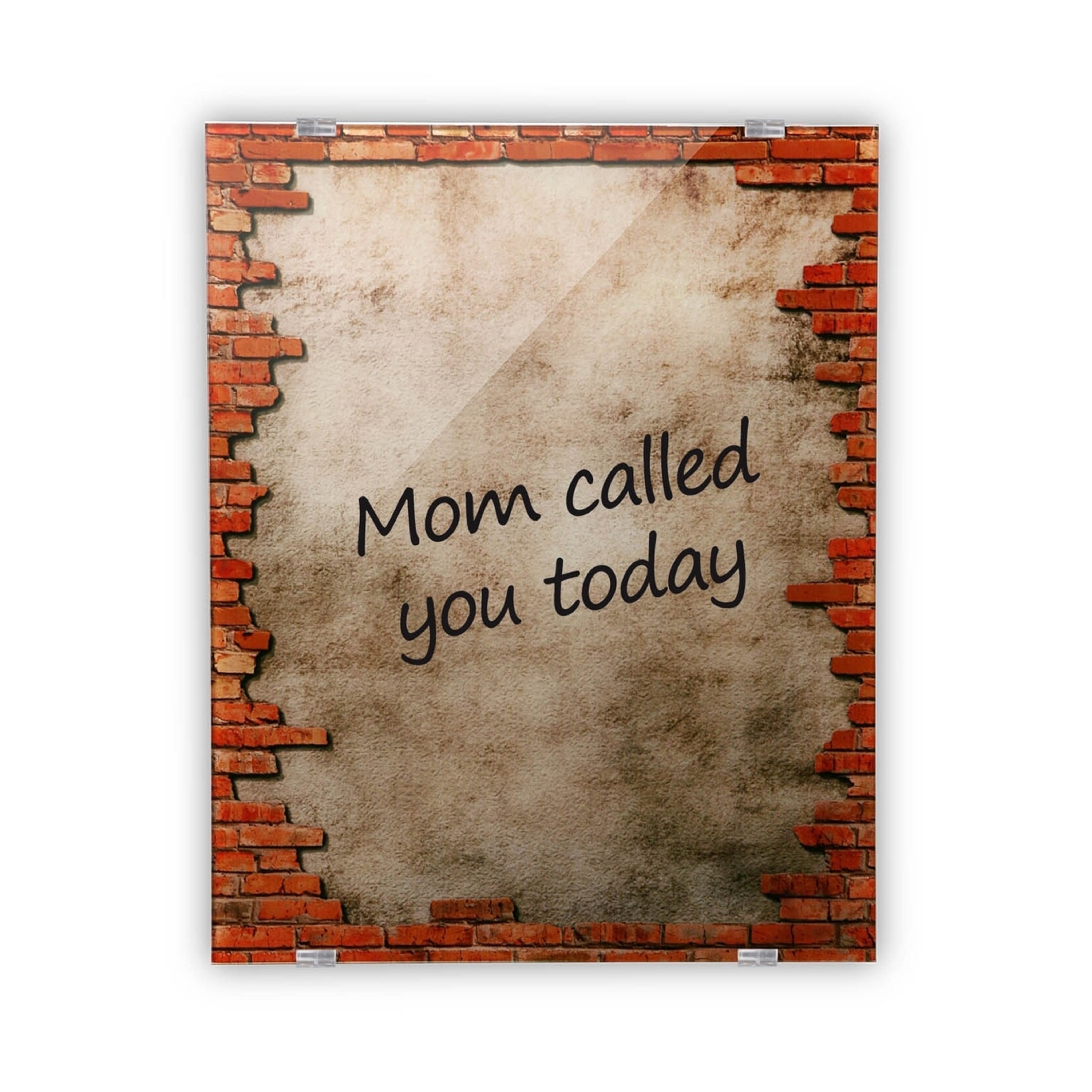 Tabla de scris - Mom Called You Today, 40x50 cm | Versa - 2 | YEO