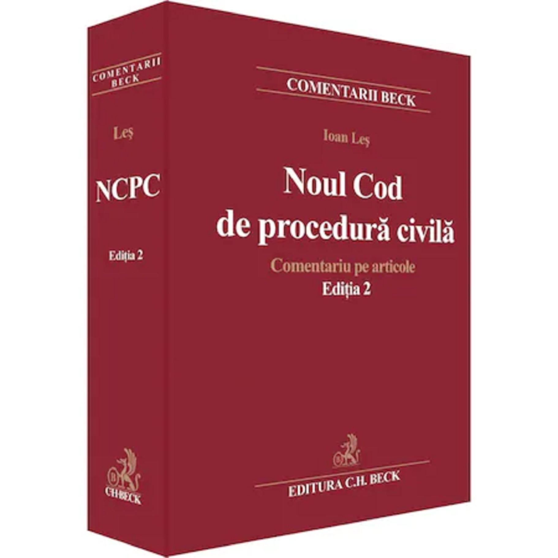 Noul Cod de procedura civila | Ioan Les carturesti.ro imagine 2022 cartile.ro