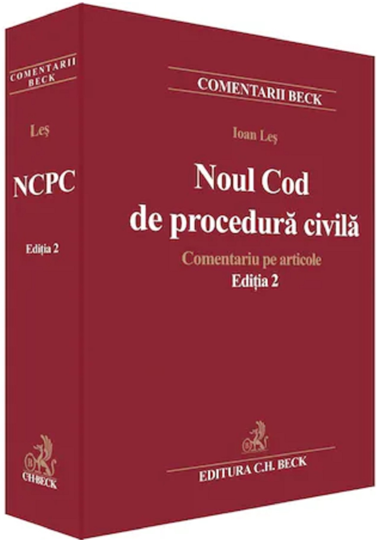 Noul Cod de procedura civila | Ioan Les C.H. Beck Carte
