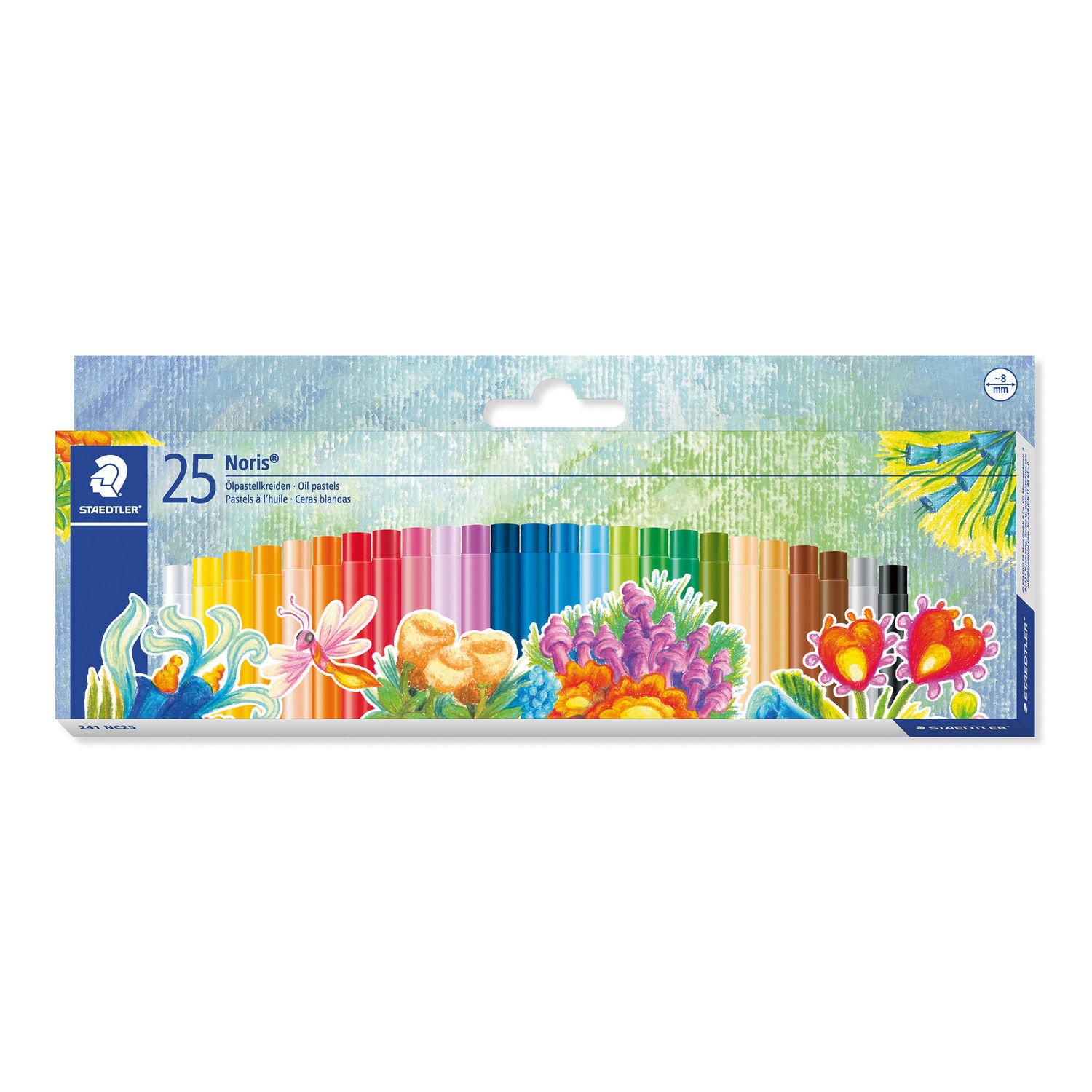 Set 25 creioane colorate - Baza de Ulei | Staedtler - 4 | YEO