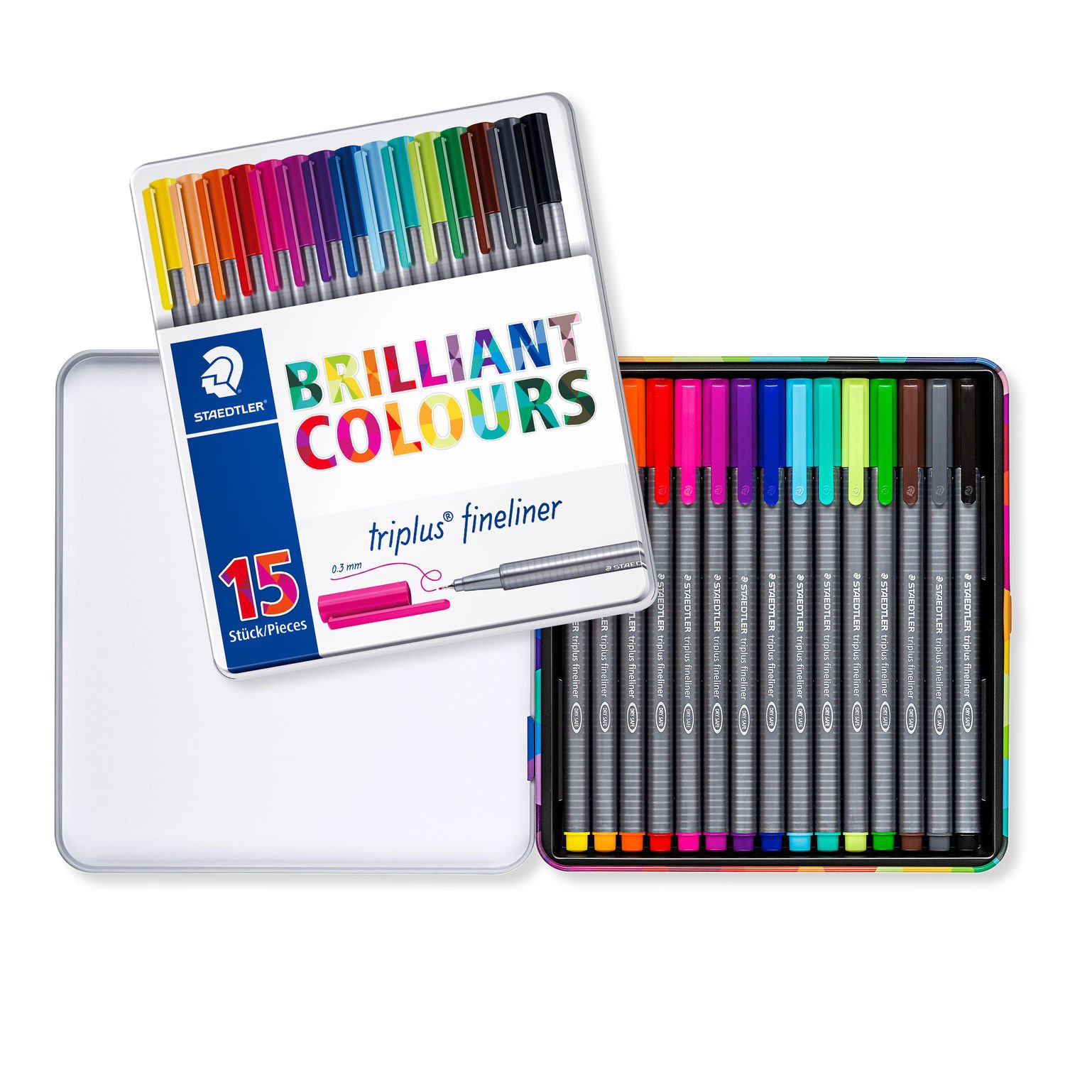 Set 15 fineliner - Triplus - Brilliant Colours | Staedtler image4