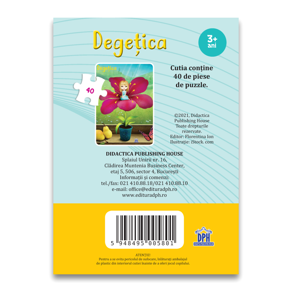 Puzzle: Degetica | Didactica Publishing House - 2