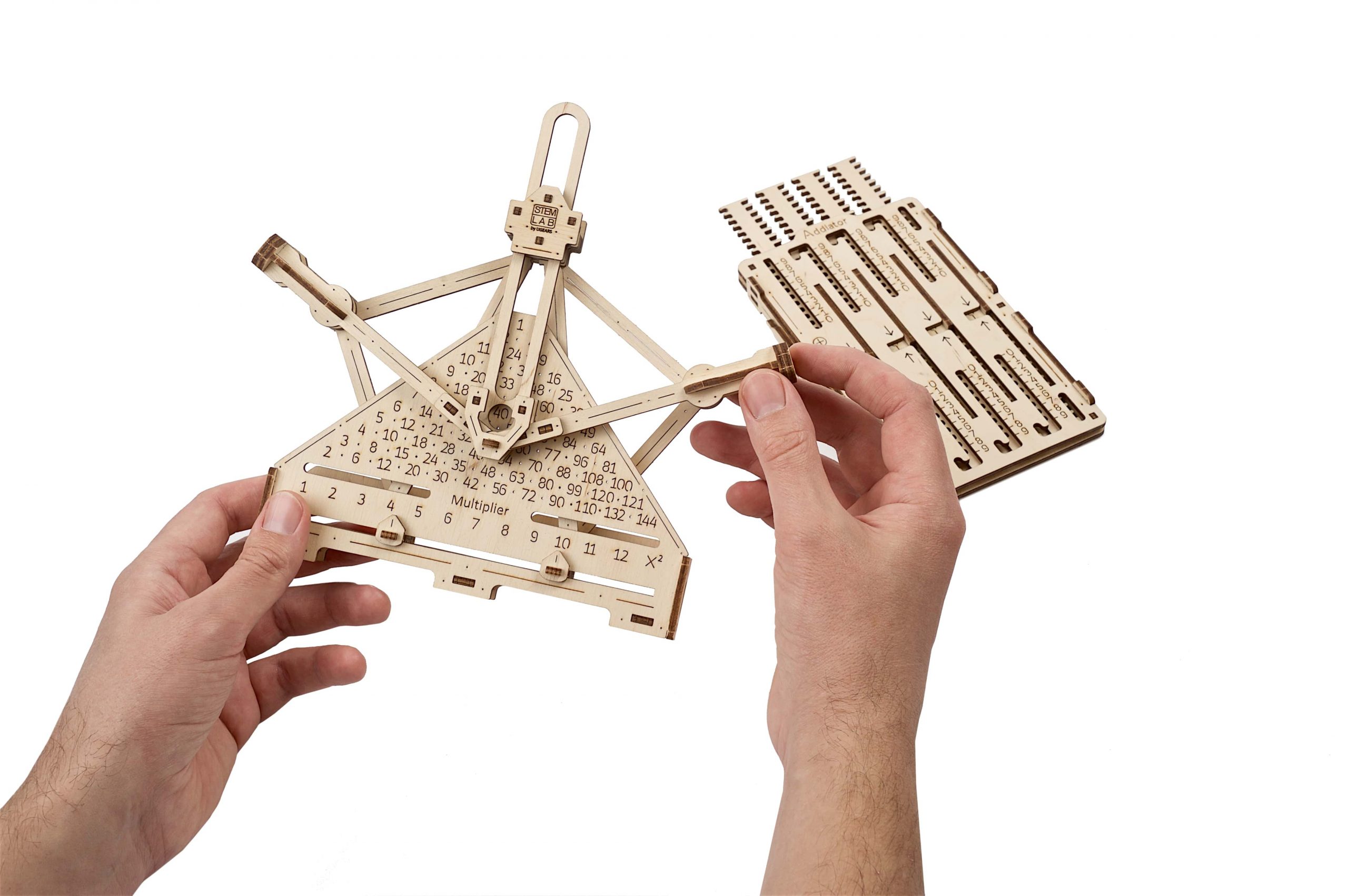 Puzzle 3D - Kit aritmetic 2in1 | Ugears - 1