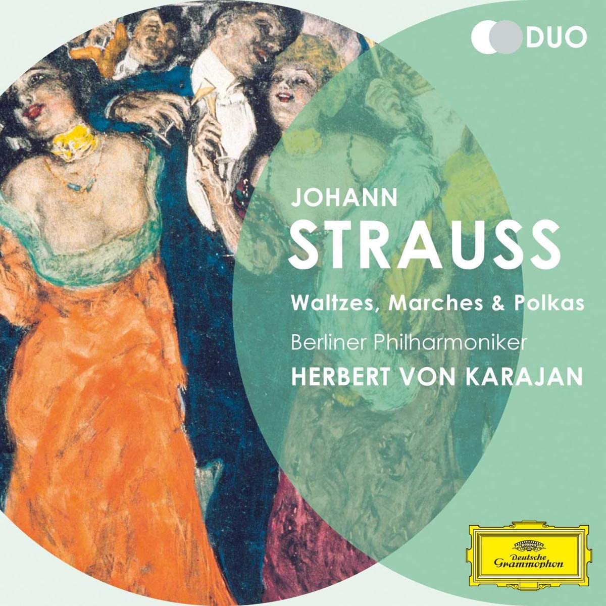 Johann Strauss: Waltzes, Marches & Polkas | Berliner Philharmoniker, Herbert von Karajan