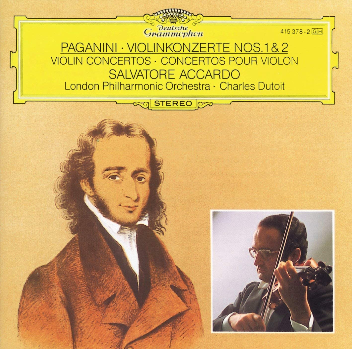 Violin Concertos Nos 1 & 2 | Salvatore Accardo, London Philharmonic Orchestra, Charles Dutoit - 1 | YEO