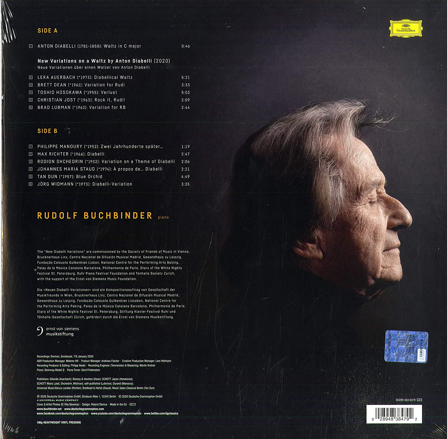 The New Diabelli - Vinyl | Rudolf Buchbinder