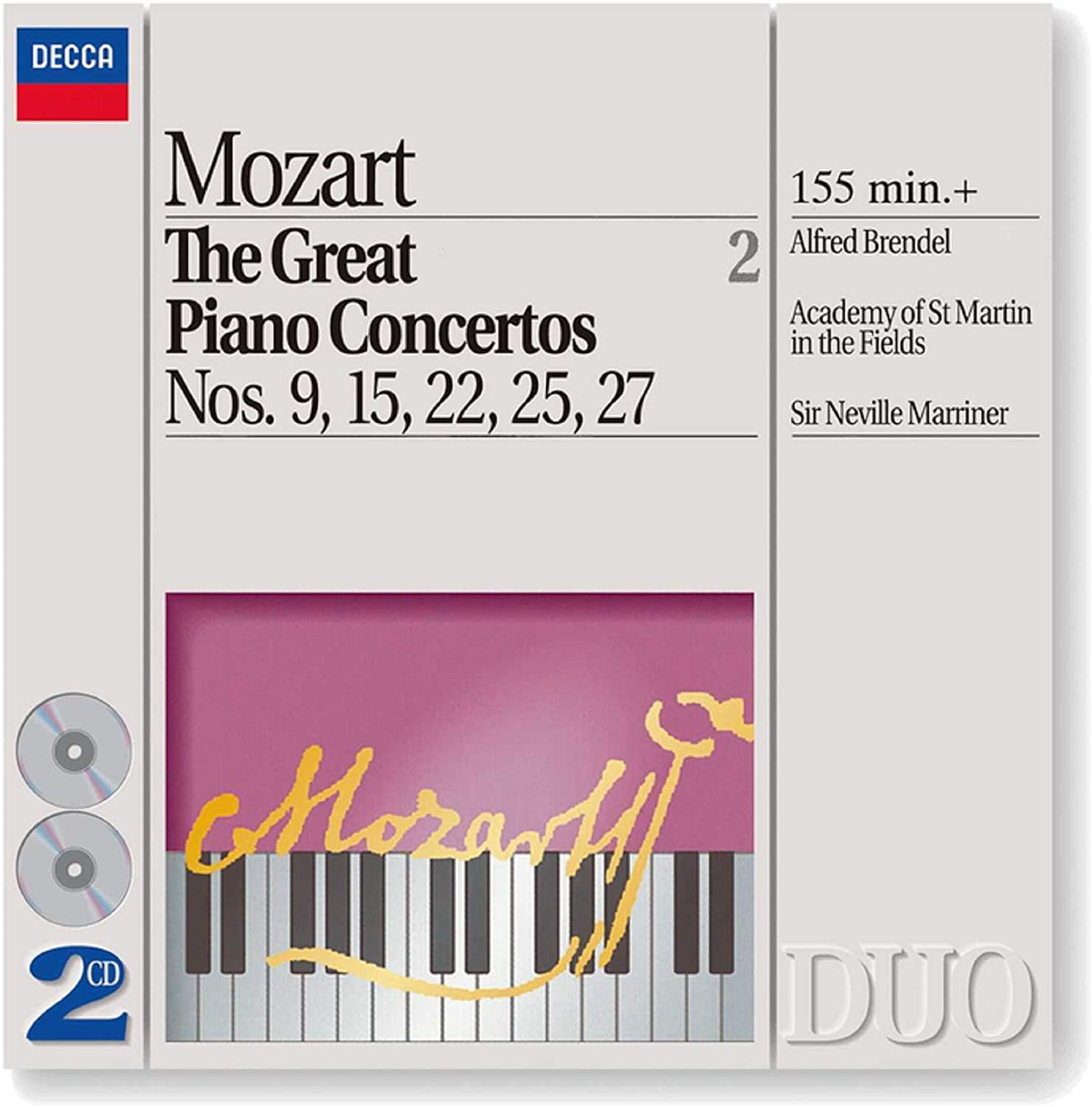 Mozart: The Great Piano Concertos 2: Nos. 9, 15, 22, 25, 27 | Alfred Brendel, The Academy Of St. Martin-in-the-Fields, Sir Neville Marriner