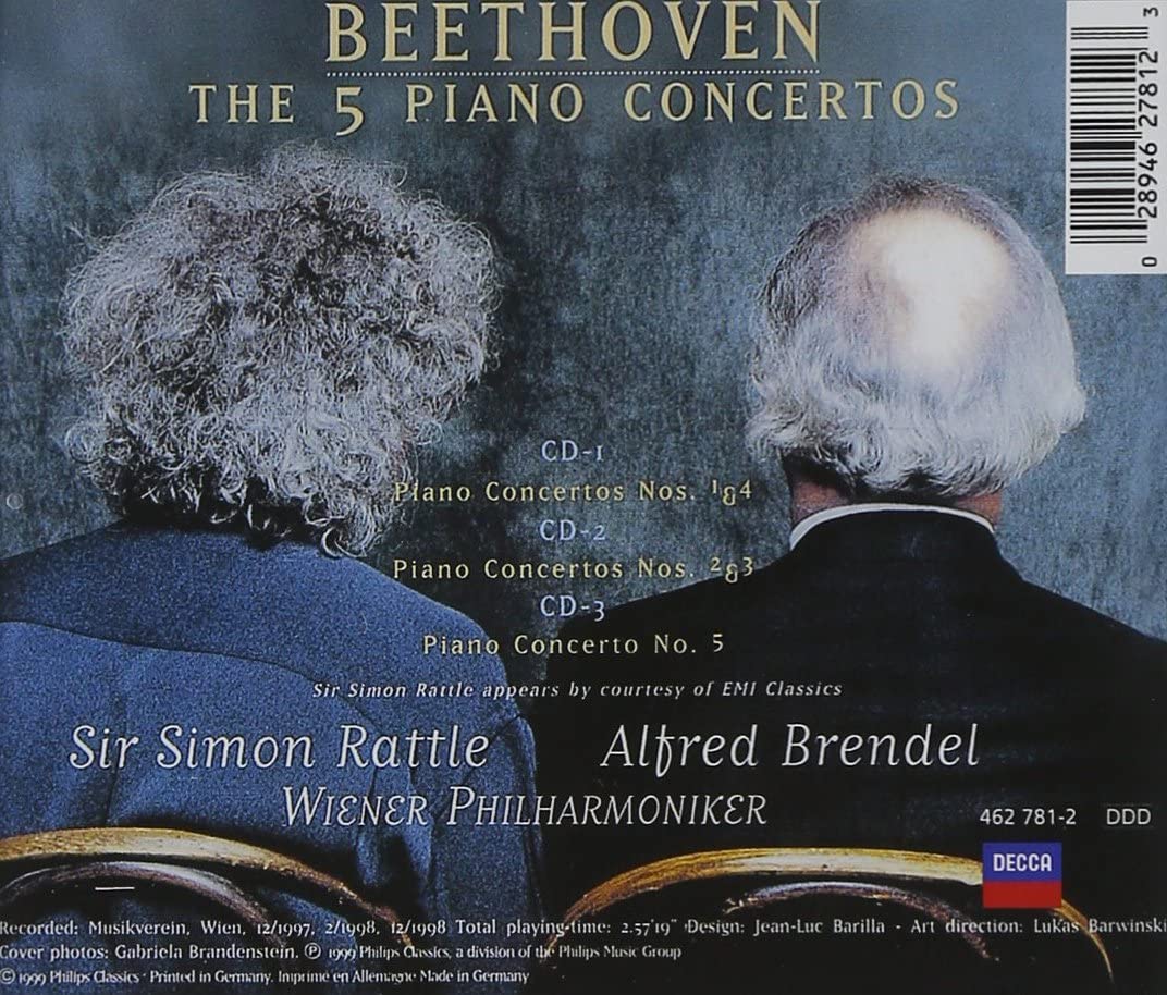 Beethoven: The 5 Piano Concertos | Ludwig Van Beethoven, Alfred Brendel, Simon Rattle