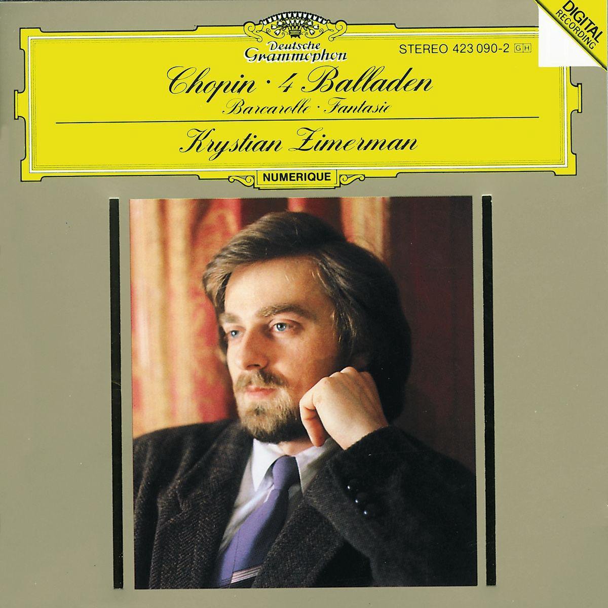 Chopin: 4 Ballades, Barcarolle, Fantasie | Frederic  Chopin, Krystian Zimerman