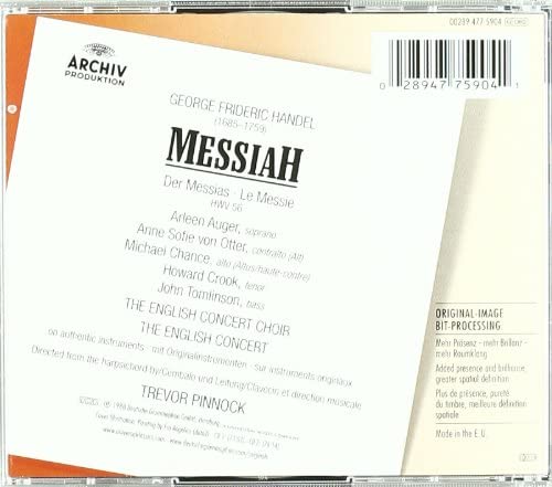 Handel: Messiah | Georg Friedrich Handel, Trevor Pinnock, The English Concert & Choir carturesti.ro poza noua