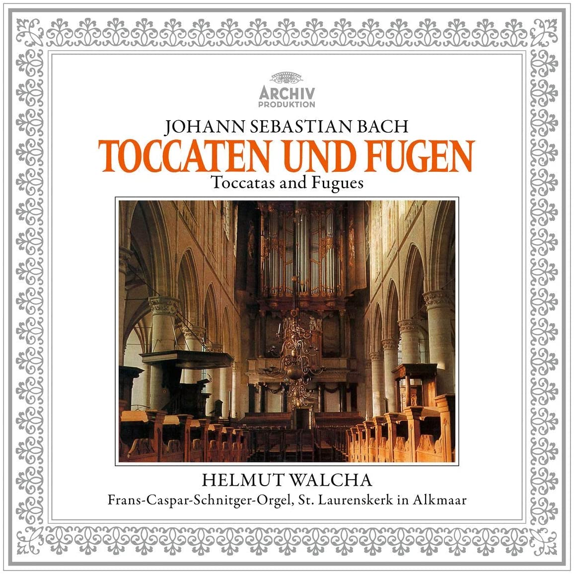 Bach: Toccatas And Fugues - Vinyl | Johann Sebastian Bach, Helmut Walcha
