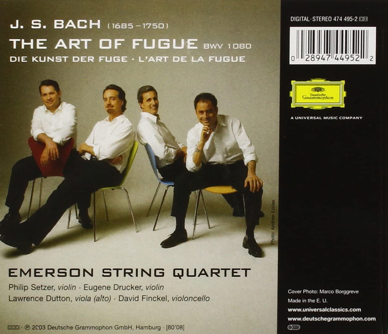 Bach: The Art of Fugue - Emerson String Quartet | Johann Sebastian Bach, Emerson String Quartet