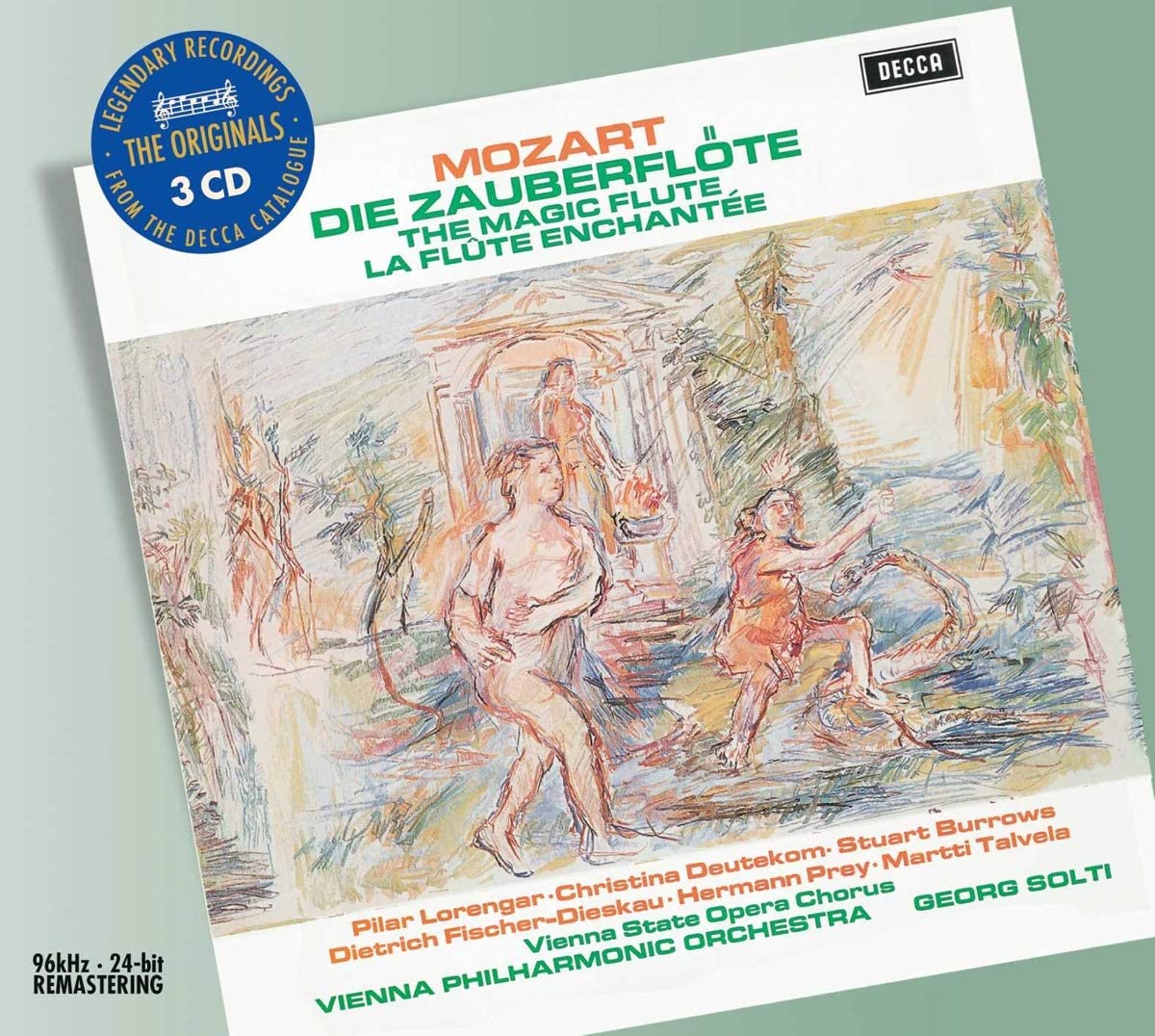 Mozart: Die Zauberflote | Wolfgang Amadeus Mozart, Georg Solti , Vienna Philharmonic Orchestra