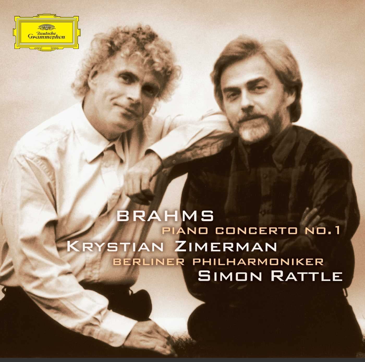 Brahms: Piano Concerto No. 1 - Vinyl | Johannes Brahms, Krystian Zimerman, Simon Rattle
